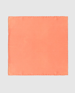 Stefano Ricci Оранжевый платок-паше из шелка SFRFZ