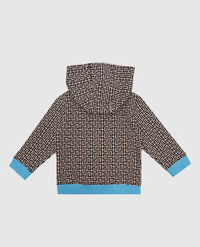 Balmain Дитяча спортивна куртка з нашивкою логотипа BW4630Z2411