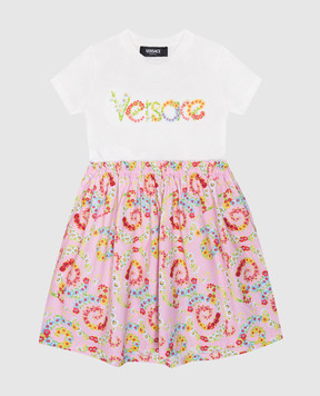 Versace Дитяча сукня Floral Swirl 10185391A13224