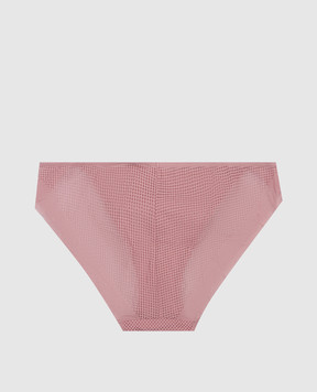Wolford Розовые трусики Delilah в узор. 69780