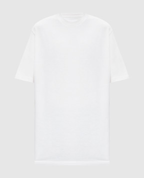 Jil Sander Белая футболка с принтом логотипа J02GC0128J46219