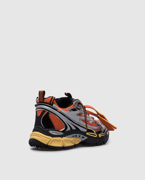 Off-White Оранжевые кроссовки Be Right Back с логотипом OMIA295S25FAB001
