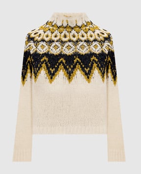 PROENZA SCHOULER Білий светр Lizzy з вовною WL2547633KW185