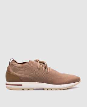 Loro Piana Бежевые снокеры Flexy Walk из шерсти FAI1540