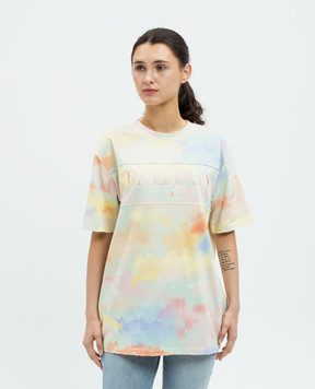 Balmain Футболка Cloud Vintage з вишивкою логотипа DH1EG006GD65