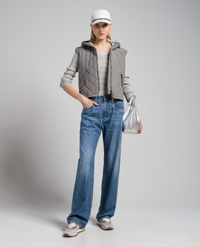 Brunello Cucinelli Серый жилет с цепочкой мониль MB5742787
