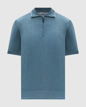 Canali Зелене поло з блискавкою MK02261C1052