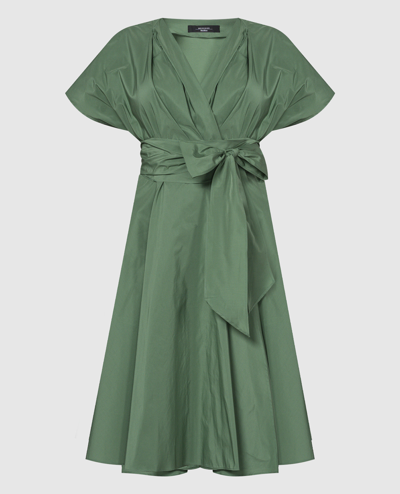 Зеленое платье GIAMBO на запах