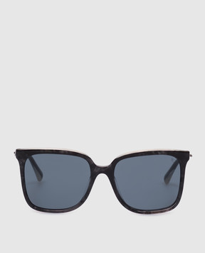 Brunello Cucinelli Черные очки с монограммой логотипа MOCGEMMS01