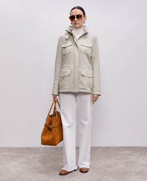 Loro Piana Зеленая куртка FAP9758