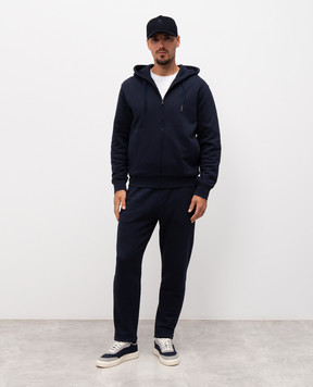 Trussardi Сині спортивні штани з емблемою P8018000062NMP355F01