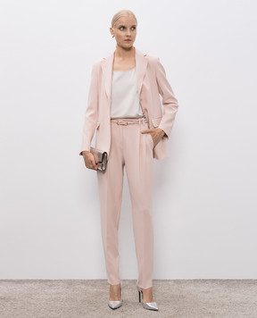 Max Mara Рожеві штани GISELLA GISELLA