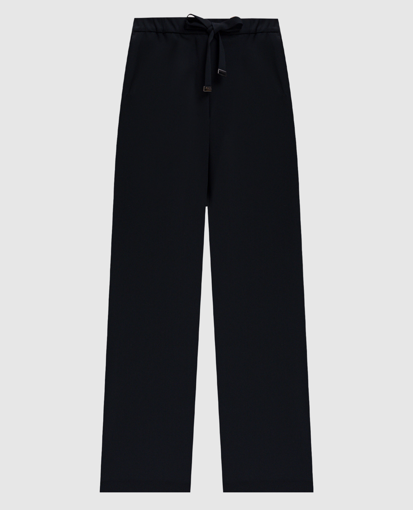 

Синие брюки ARGENTA из шерсти, Синий, Прямые брюки