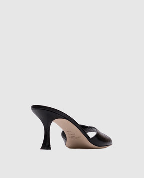 Jimmy Choo Чорні шкіряні мюлі Skye SKYE70BYK