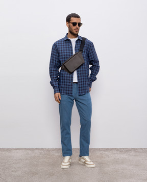 Kiton Белая футболка прямого кроя UMC029K06R49