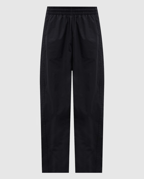 Vetements Чорні штани з логотипом UA66PA320Bm