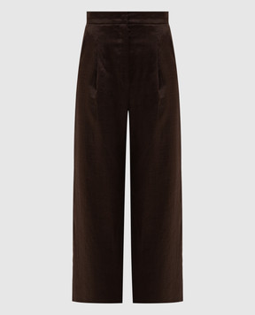 Max Mara Коричневі штани DAZZY DAZZY