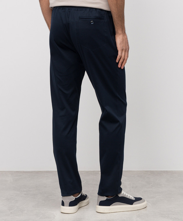 CAPOBIANCO Синій спортивний костюм з логотипом 18M454YA0018M750YA00 зображення 4