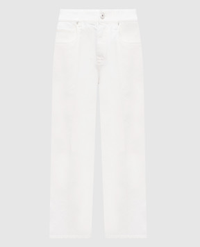 Brunello Cucinelli Білі джинси Contemporary Square M0H81P4008