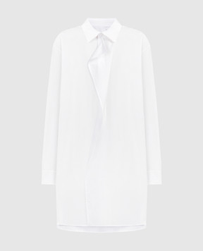 Y`S Yamamoto Белая удлиненная блуза YSB14001