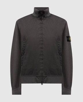 Stone Island Серая куртка с патчем логотипа K1S154100012S0034