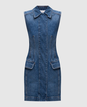 Max Mara Sportmax Синее джинсовое платье CARABO CARABO