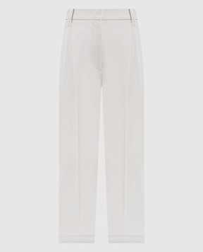 Brunello Cucinelli Білі штани MA126P8759