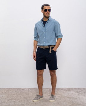 Brunello Cucinelli Синие шорты M252DU0055