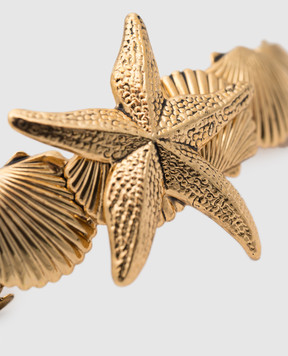 LELET NY Заколка Serena с золотым покрытием 14 карат LELSS241707