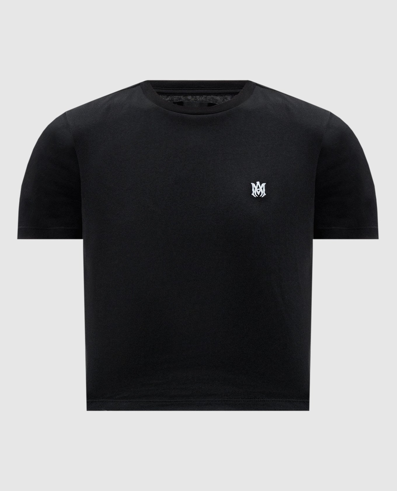

Черная футболка MA EMBROIDERED BABY TEE, Черный, Футболки