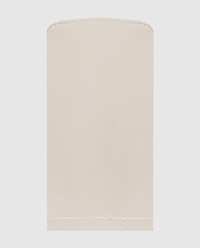 Brunello Cucinelli Бежевий топ із шовку M0C5937619