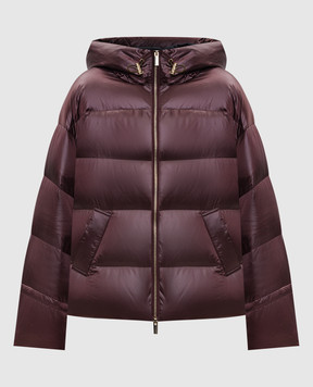 Be Florence Бордова стьобана куртка BE2517B