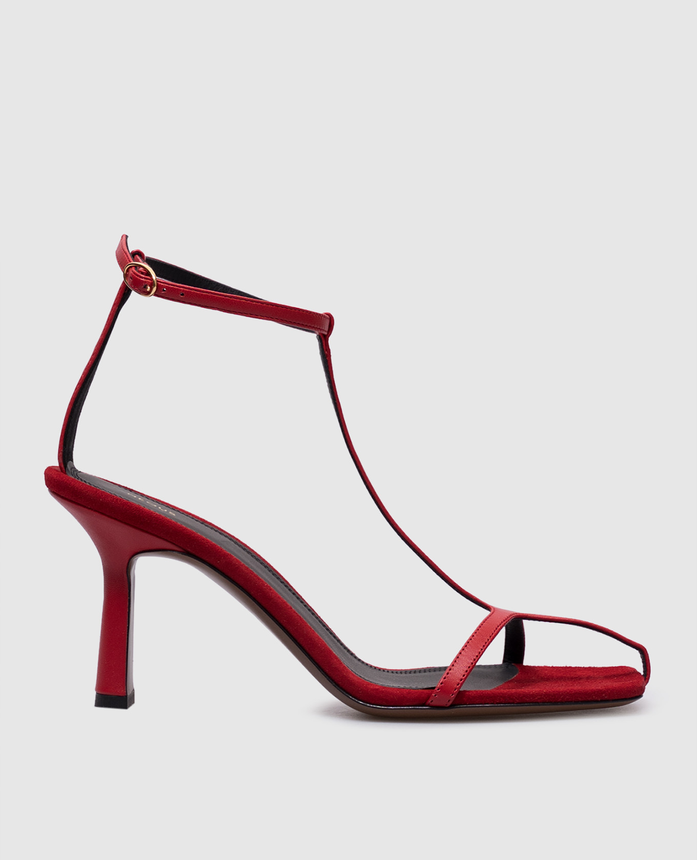 

Красные кожаные босоножки Jumel, Красный, Босоножки