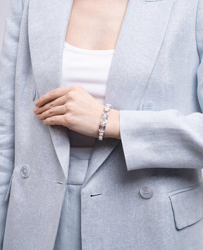 Swarovski серебристый браслет Millenia 5696322