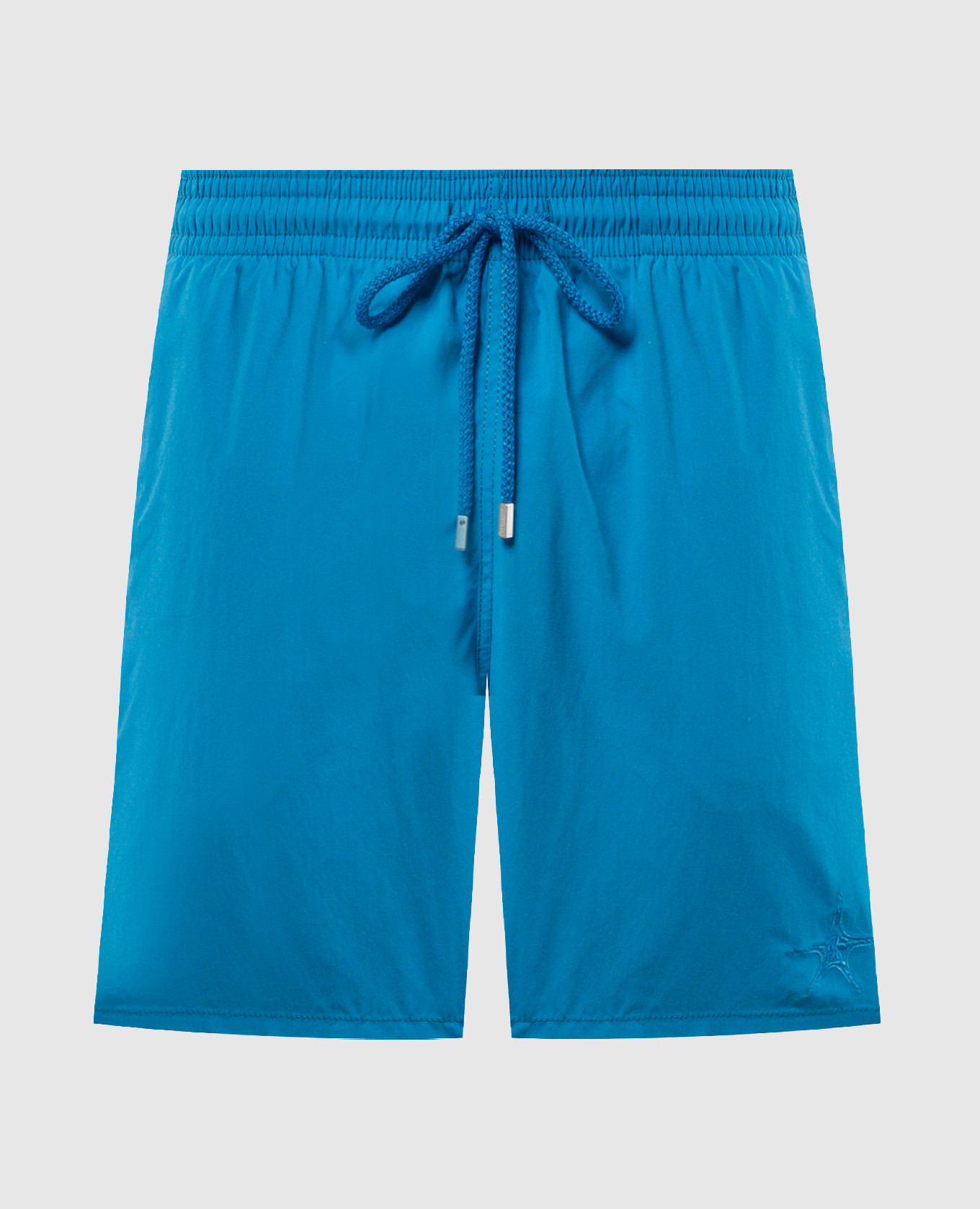 Голубые шорты для плавания Moorea с вышивкой