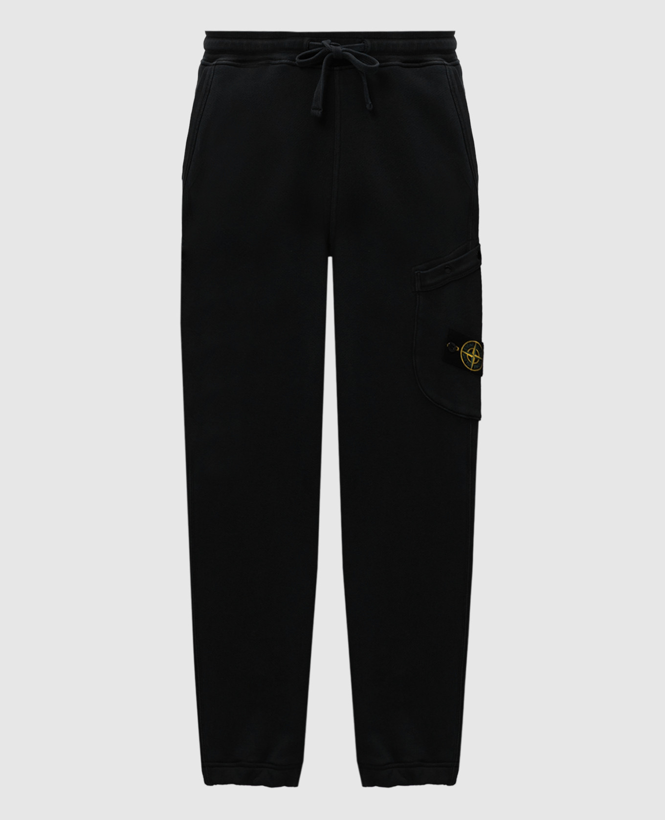 

Коричневые джоггеры с патчем логотипа, Коричневый, Спортивные брюки