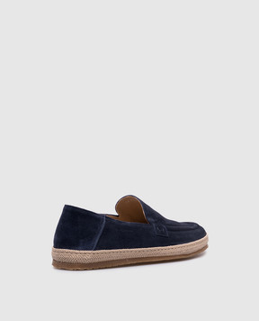 Stuart Weitzman Сині замшеві еспадрильї Bala SK514