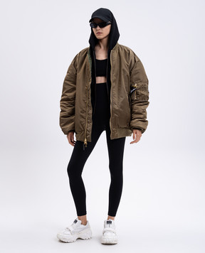 Vetements Двосторорнній бомбер з логотипом UH76BO450GO