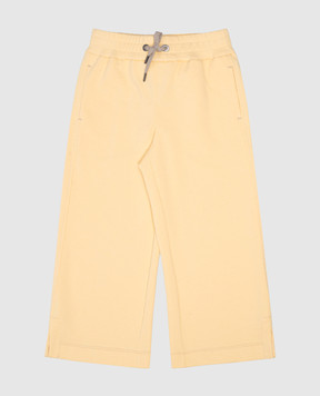 Brunello Cucinelli Детские желтые штаны BD869E634B