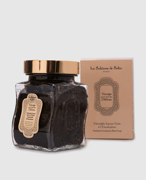La Sultane de Saba Черное мыло с эвкалиптом для лица и тела 300 мл AR003852