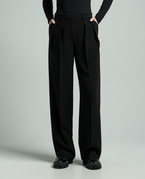 Theory Чорні штани DBL PLEAT N0709224