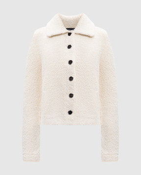 PROENZA SCHOULER Біла куртка Sylvie з вовною R2517219KY346