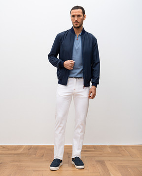 Kiton Синя вітровка UBLMSEAK0750F