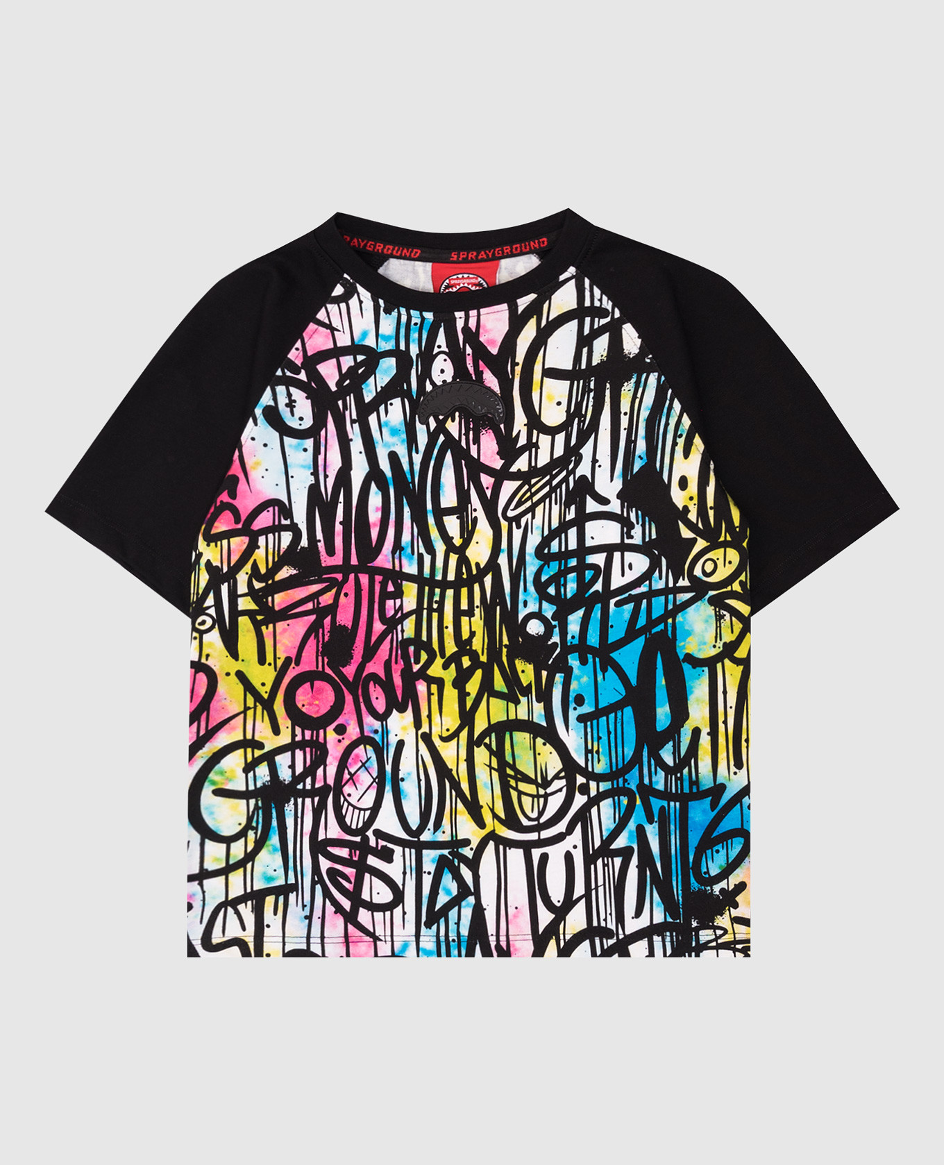 

Детская чёрная футболка Street Art, Черный, Футболки