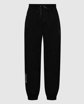 Moncler Grenoble Черные джогеры GORE-TEX с логотипом J20972A00005549SU