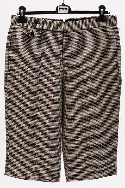 

Шорты-бермуды в узор, Разноцветный, Укороченные брюки