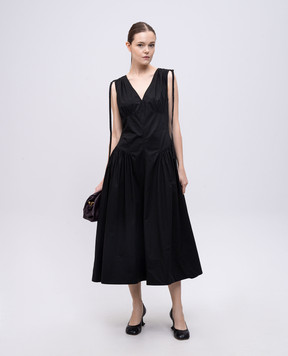 PROENZA SCHOULER Чорна сукня міді Clayton WL2523534SC080