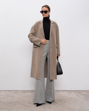 Ermanno Scervino Черный гольф из шерсти с аппликацией D475M323APATL