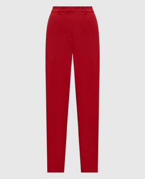 Magda Butrym Червоні штани з вовни PANTS03124924
