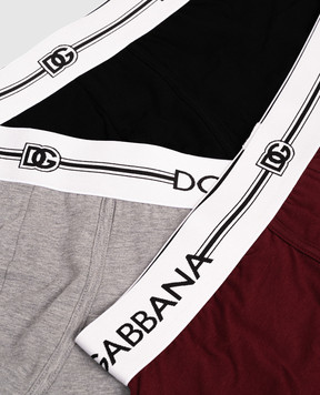 Dolce&Gabbana Набір трусів-боксерів з емблемою логотипа M9A33JON082